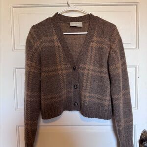 Alpaca + Wool Plaid Sweater